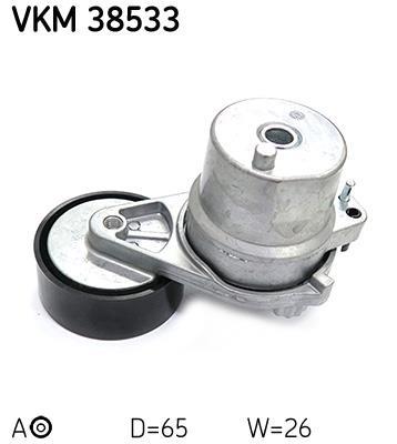 Galet tendeur de courroie d'accessoire SKF ref. VKM 38533